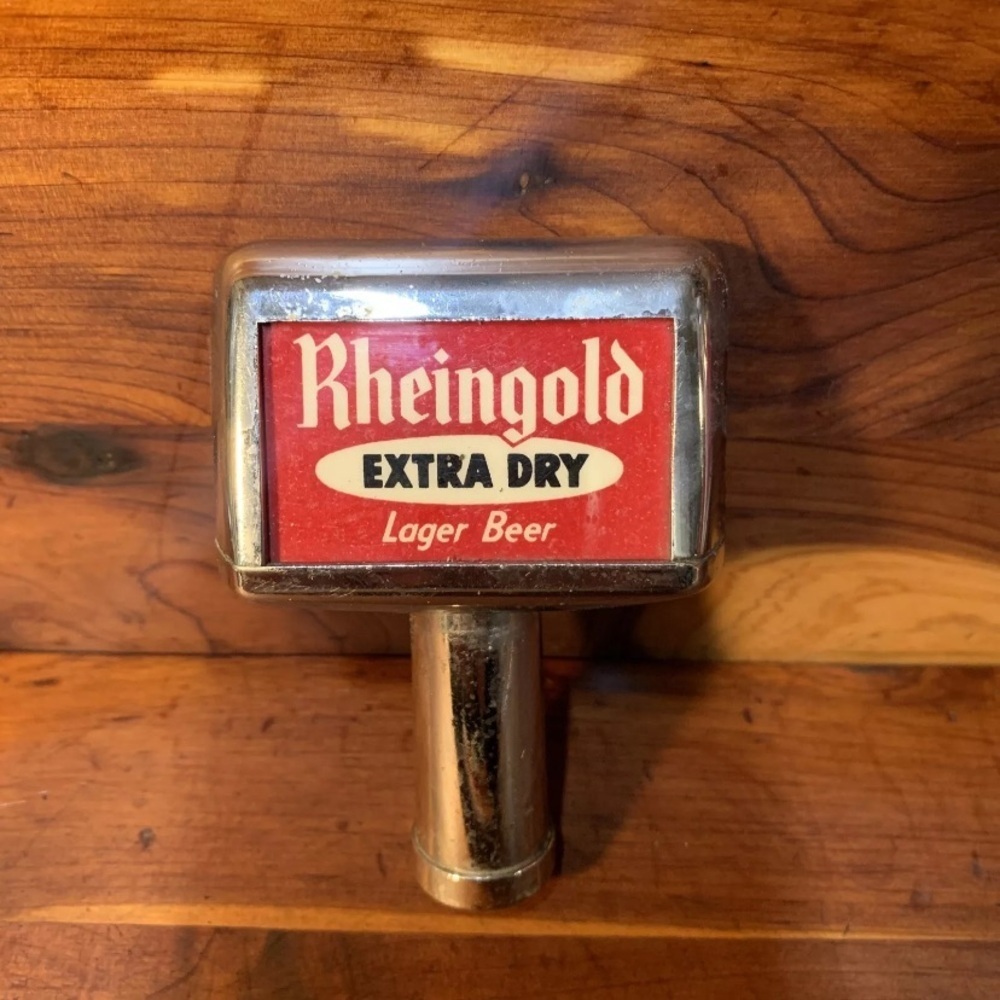 Rheingold Lager Beer Tap Handle - Picture 2 of 5